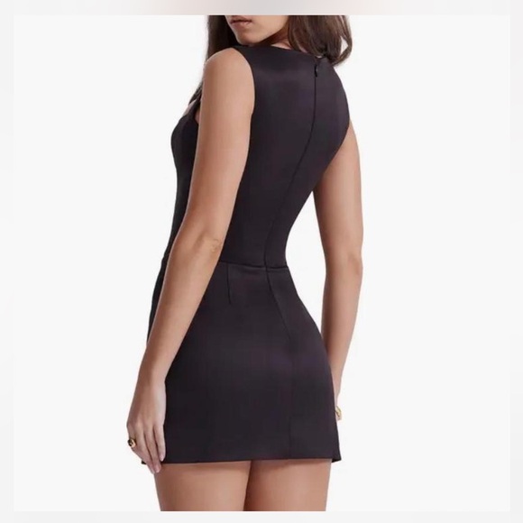 House of CB Black Mini Dress -nwot - Picture 2 of 4